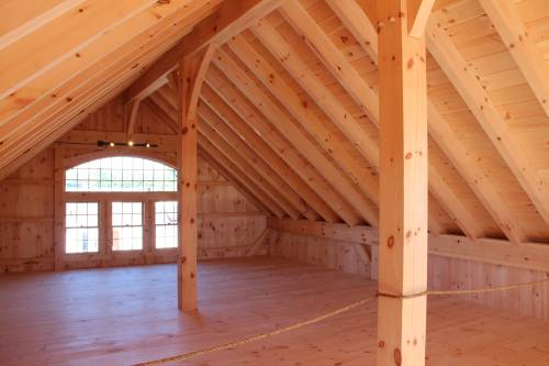 Upstairs in the Carriage Barn on Display