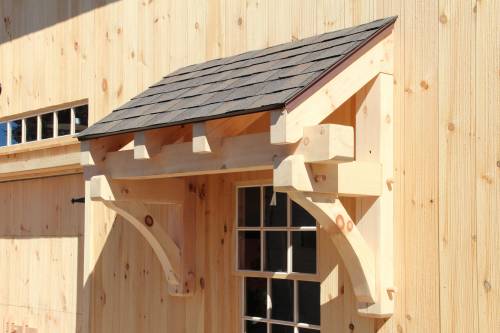 Timber Frame Awning