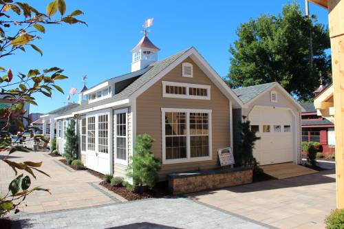 Transoms and Extra Large Windows in the Pool House