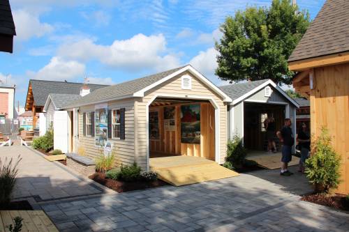 Traditional Cape Garage