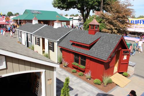 Many Sheds & Garages on Display