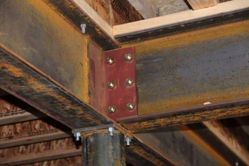 Commercial-grade steel I-Beams