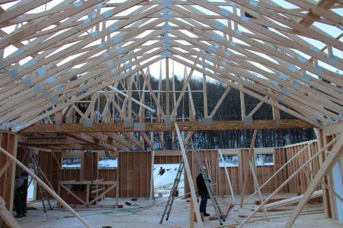 Inside looking at entrance