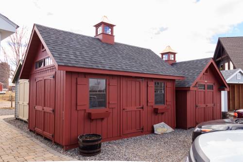 NEW Victorian Carriage House (L) next to Victorian Cottage (R)