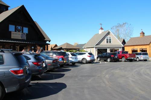 Parking lot full