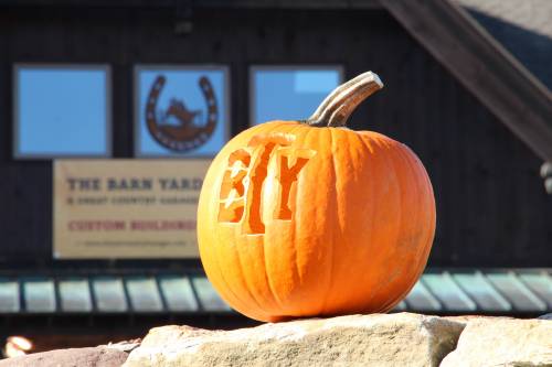 Custom buildings & pumpkins for all!