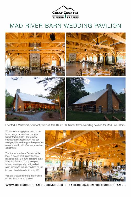 Mad River Barn Wedding Pavilion poster