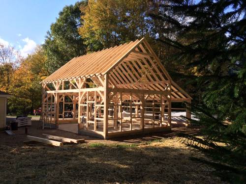 Just about complete with the timber frame