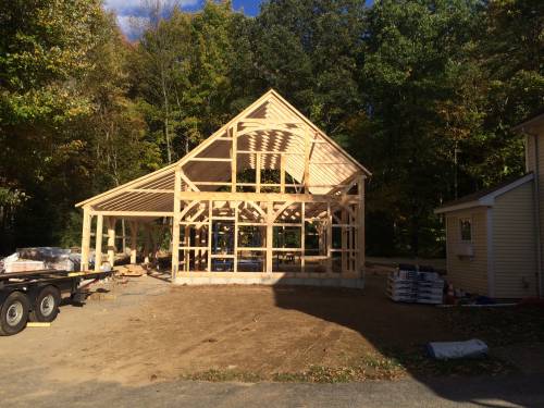 Complete timber frame