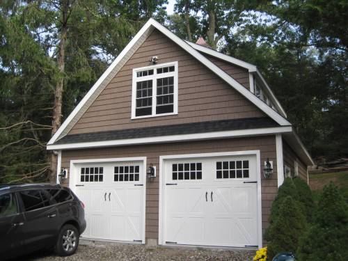 Garage Doors on Gable