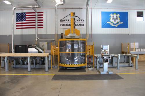 The star of the show: the CNC machine