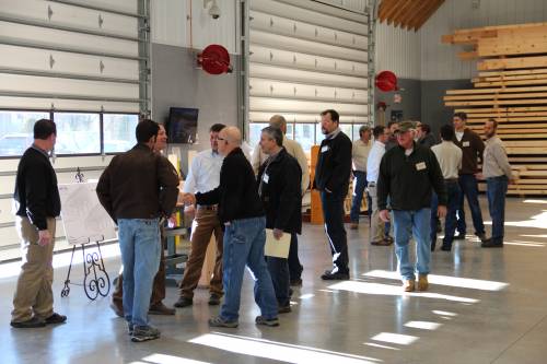 Showing the facility to vendors