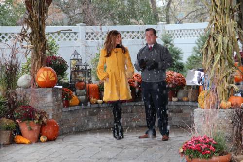 Kerri-Lee and Meteorologist Ryan Hanrahan