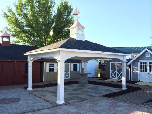 12' x 20' Vinyl Pavilion on Display