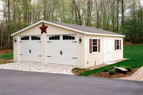 24' x 24' Classic Craftsman Garage, Tolland, CT