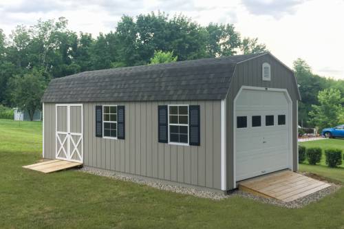 12' x 24' Traditional Dutch Garage, Suffield, CT