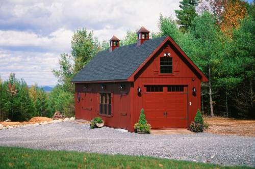 14' x 40' Grand Victorian Cape Garage, Southern NH