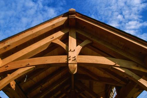 12' x 20' Teton Timber Frame Pavilion, Ellington, CT