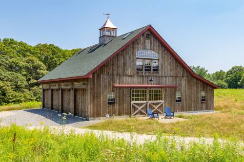 4-Bay Barn Garage | Lexington Saratoga Barn