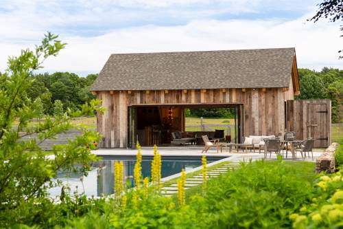 20' x 32' Montauk Pool House, Hamilton, MA