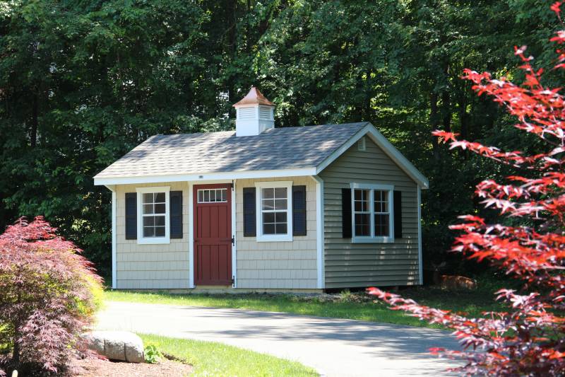 12x16 Classic Quaker Saltbox Shed (Brookfield CT)