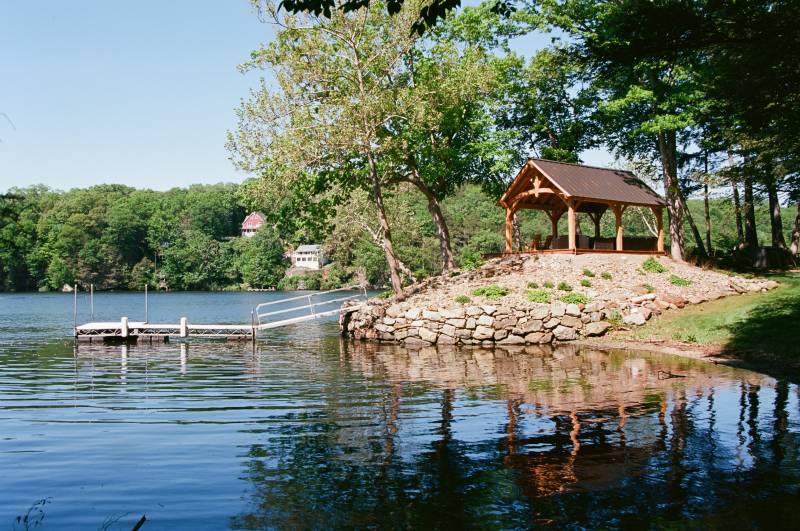 14' x 24' Teton Timber Frame Pavilion (Oxford CT)