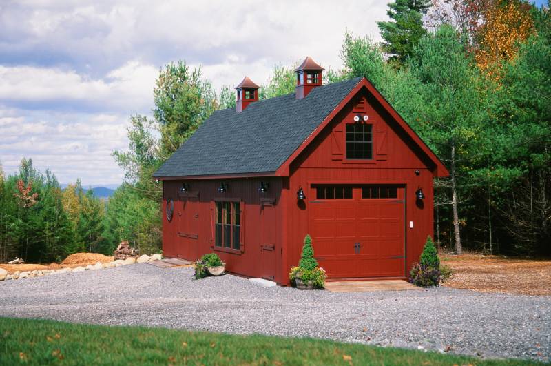 14' x 40' Grand Victorian Cape Garage