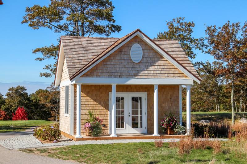 19' x 19' Halfway House for Shelter Harbor Golf Club in Charlestown RI