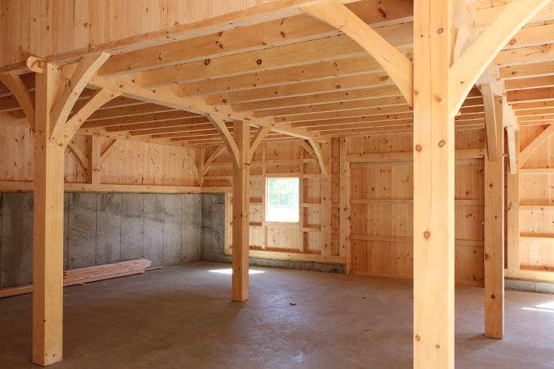 Interior of the Carriage Barn