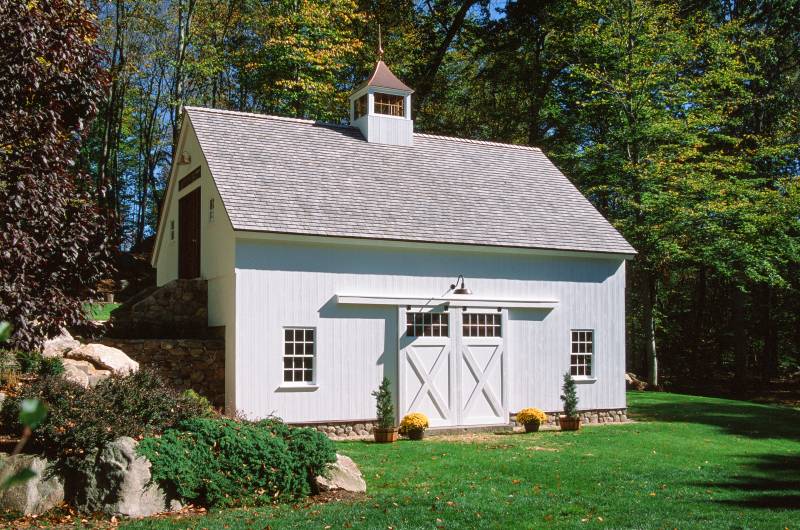 24' x 32' Bank Barn (Pound Ridge NY)