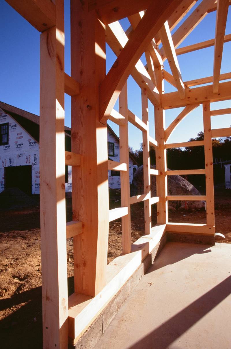 Tapered Douglas Fir post