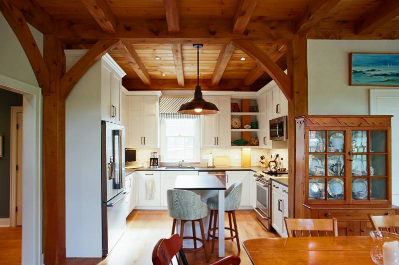 Timber Frame Kitchen