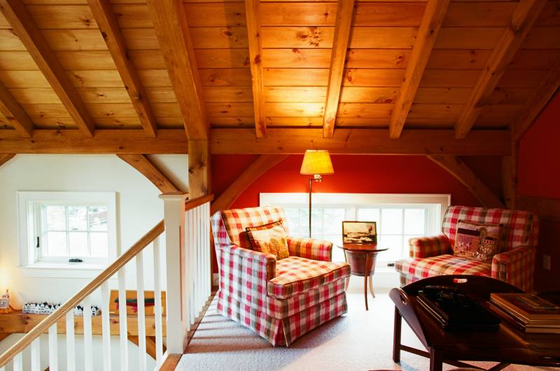 Sitting Area at the Top of the Stairs