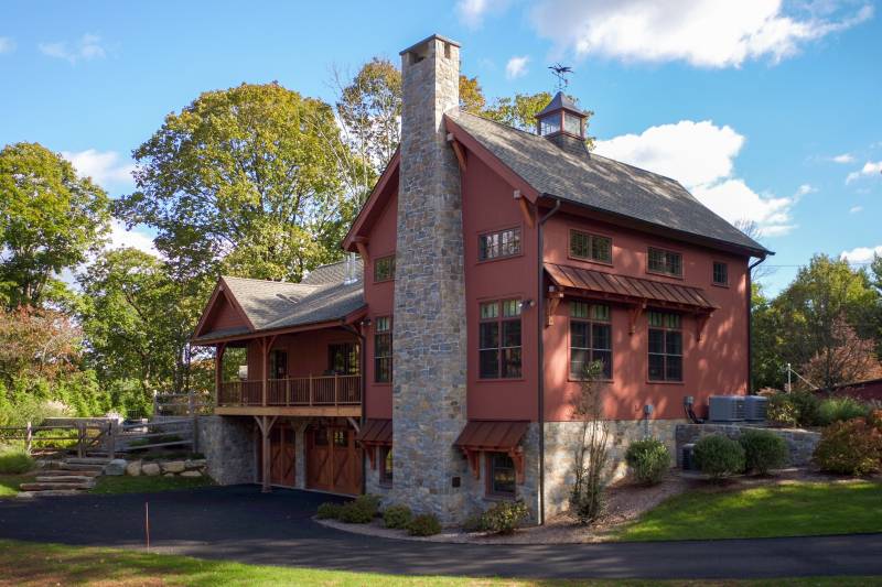 2600 sq. ft. Timber Frame Barn Home (New Canaan CT)