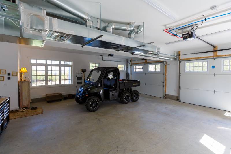 Inside the 2-Car Garage