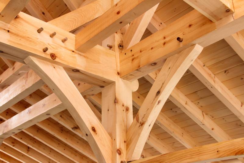 Precisely built complex joinery