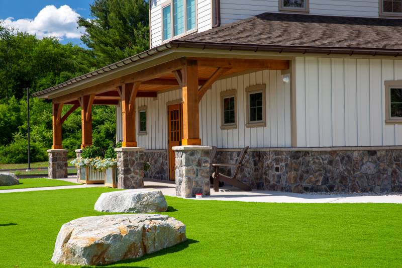 Timber Frame Porch