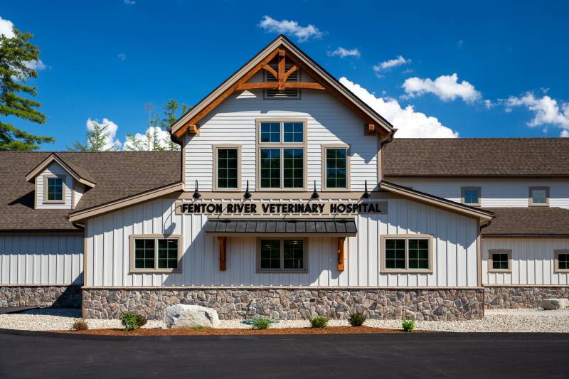 Monitor Barn Design Inspiration • Timber Accents • Board & Batten Siding • Stone Veneer Wainscoting