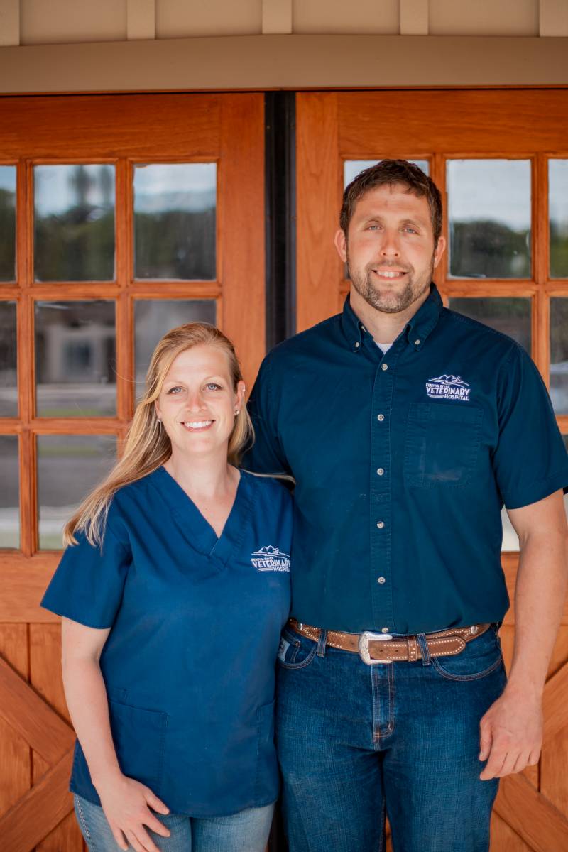 Owners Dr. Heidi & Scott Morey