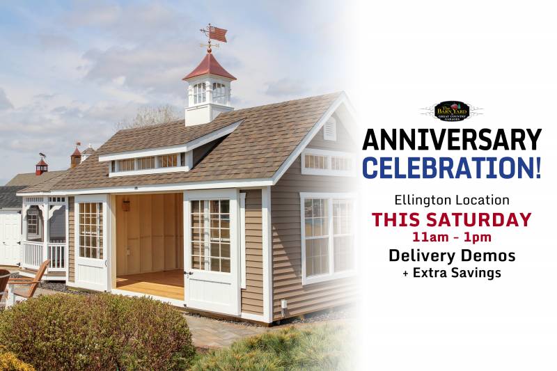 Anniversary Celebration •Â This Saturday •Â Ellington Location