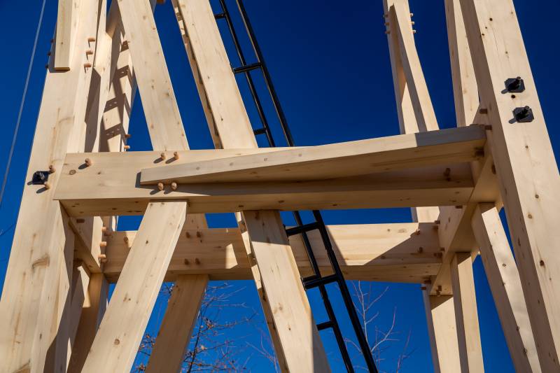 Intricate & Interesting Timber Frame Design