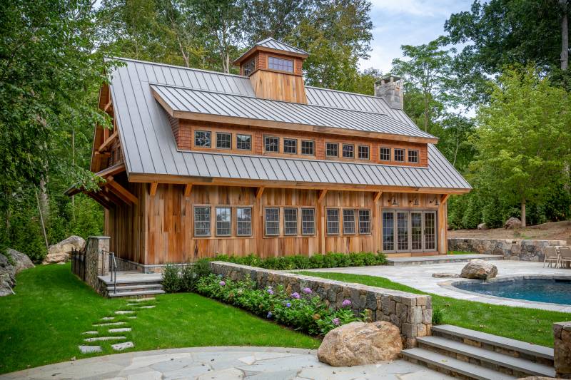 32' x 50' Timber Frame Barn (Wilton CT)