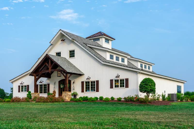 60' x 48' Wedding Reception Barn, Statesville, NC