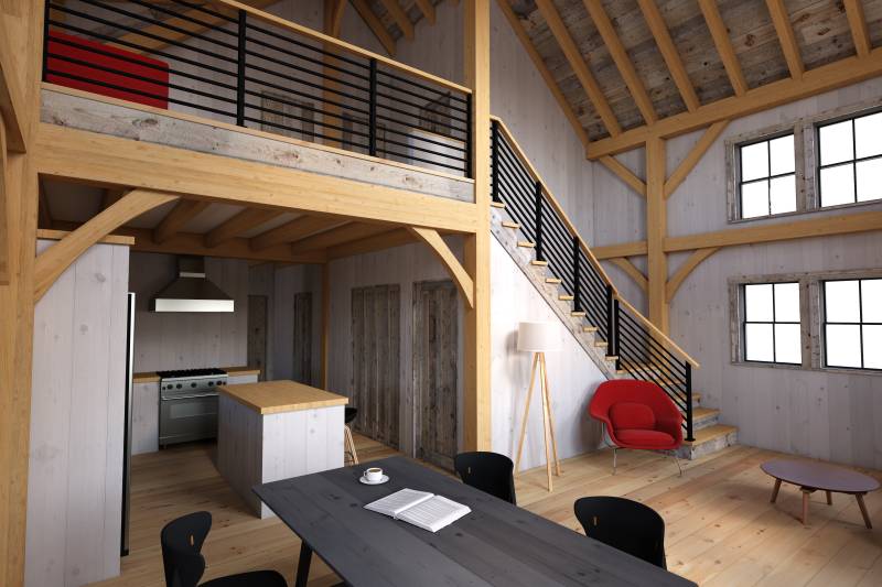 Stockbridge Barn Home Interior