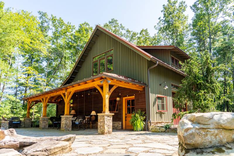 36' x 36' Lenox Carriage Barn, Nebo, NC