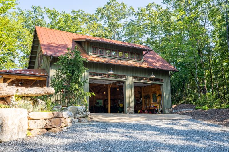 36' x 36' Lenox Carriage Barn, Nebo, NC