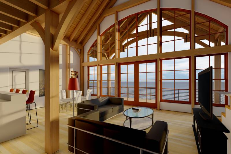 Sunapee Barn Home Interior