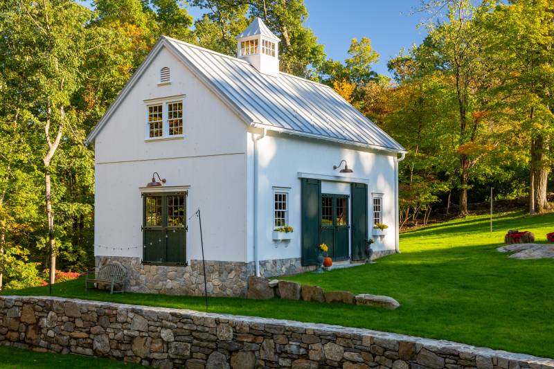 20' x 30' Plymouth Carriage Barn, Darien, CT