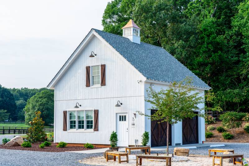 24' x 24' Plymouth Carriage Barn Kit, Statesville, NC