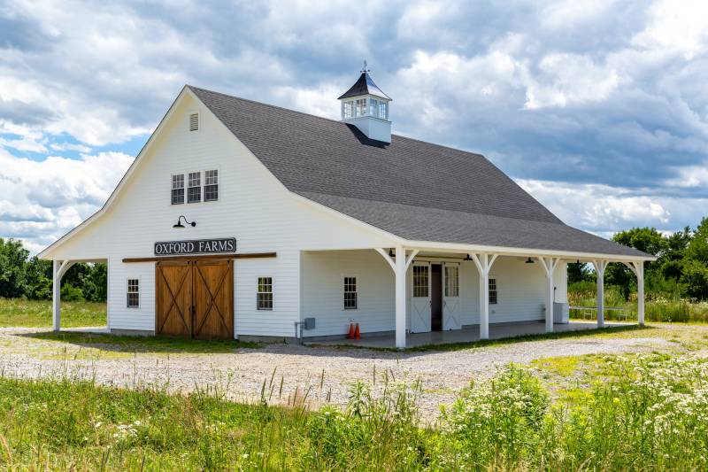 30' x 60' Belmont Saratoga Barn, Oxford, MA